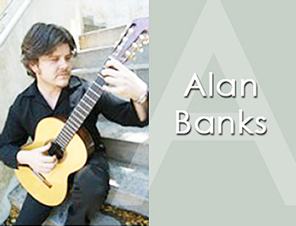 Alan Banks, instrumental guitar player in Perth