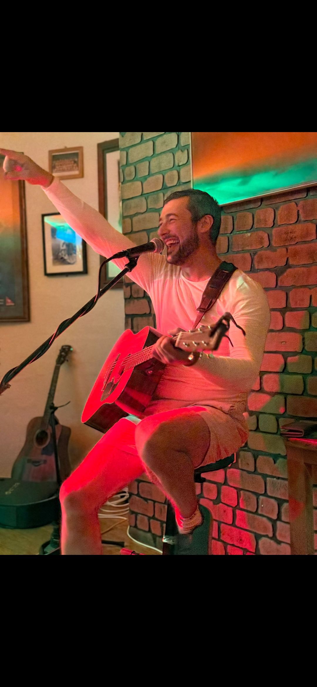 Keith Nagle, guitarist in Perth