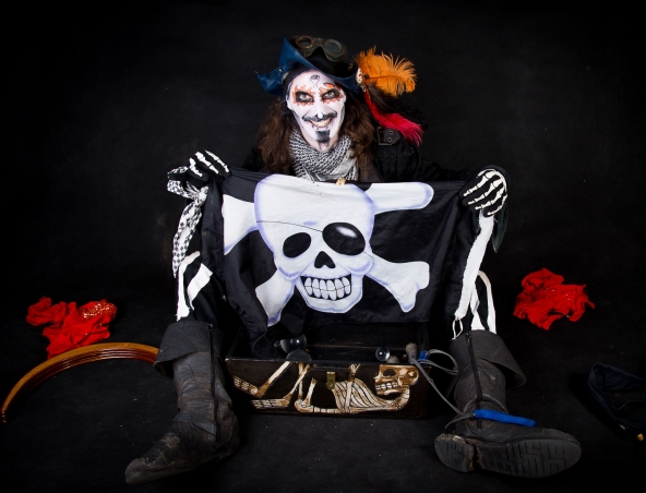 Pirateman, pirate costume character in Perth, photo 3