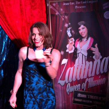 Zatanna, magician in Perth
