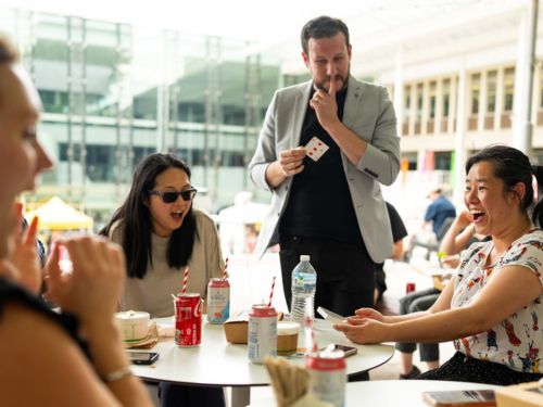 Tom Weil, magician in Perth