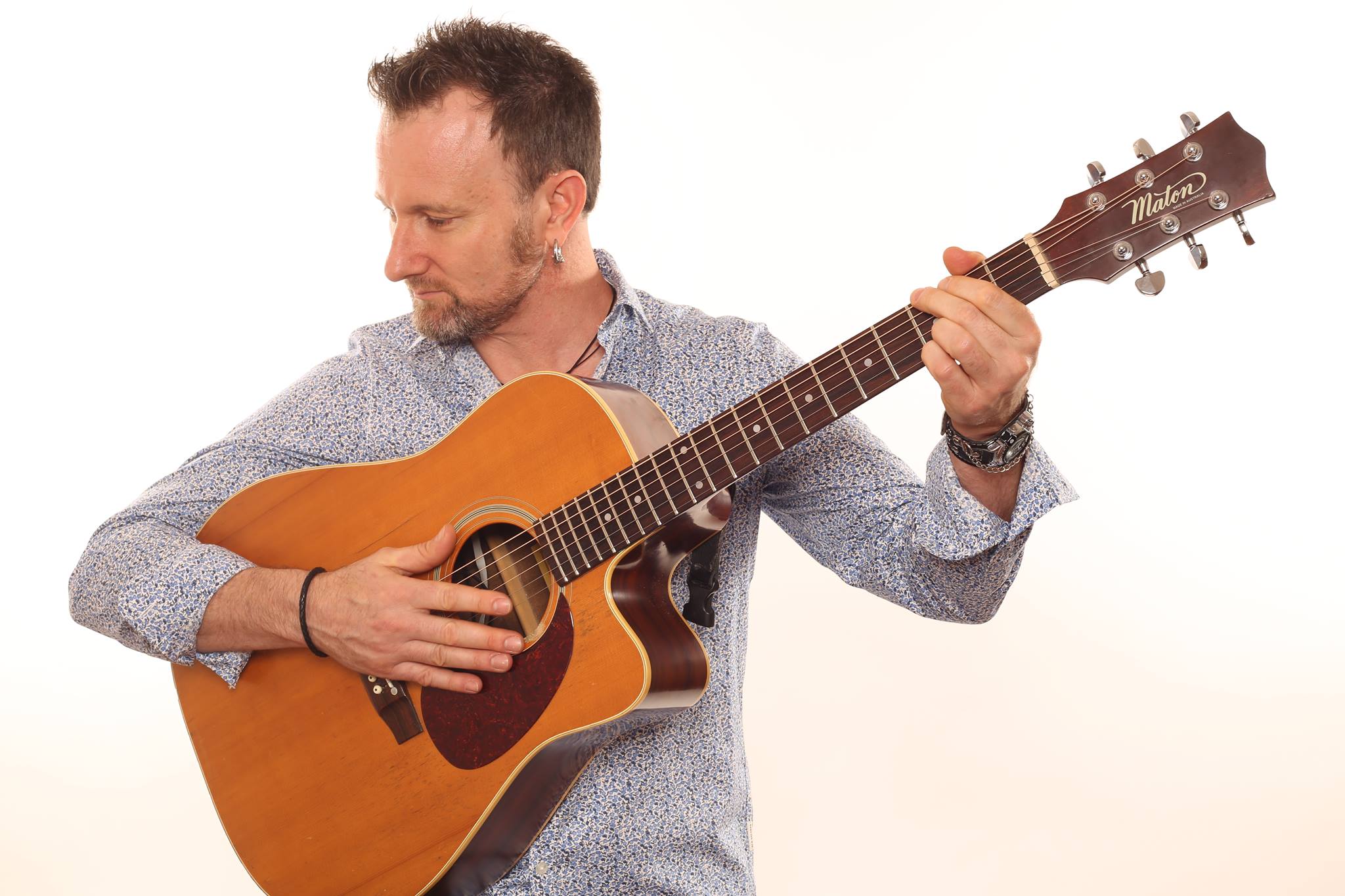 Dave Fyffe, musical soloist in Perth