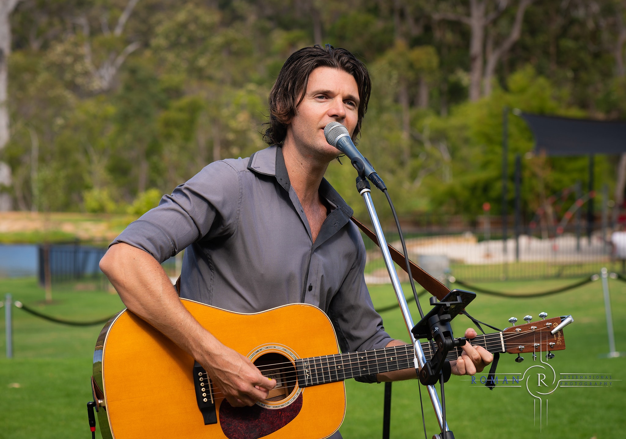 Dean Anderson, musical soloist in Perth