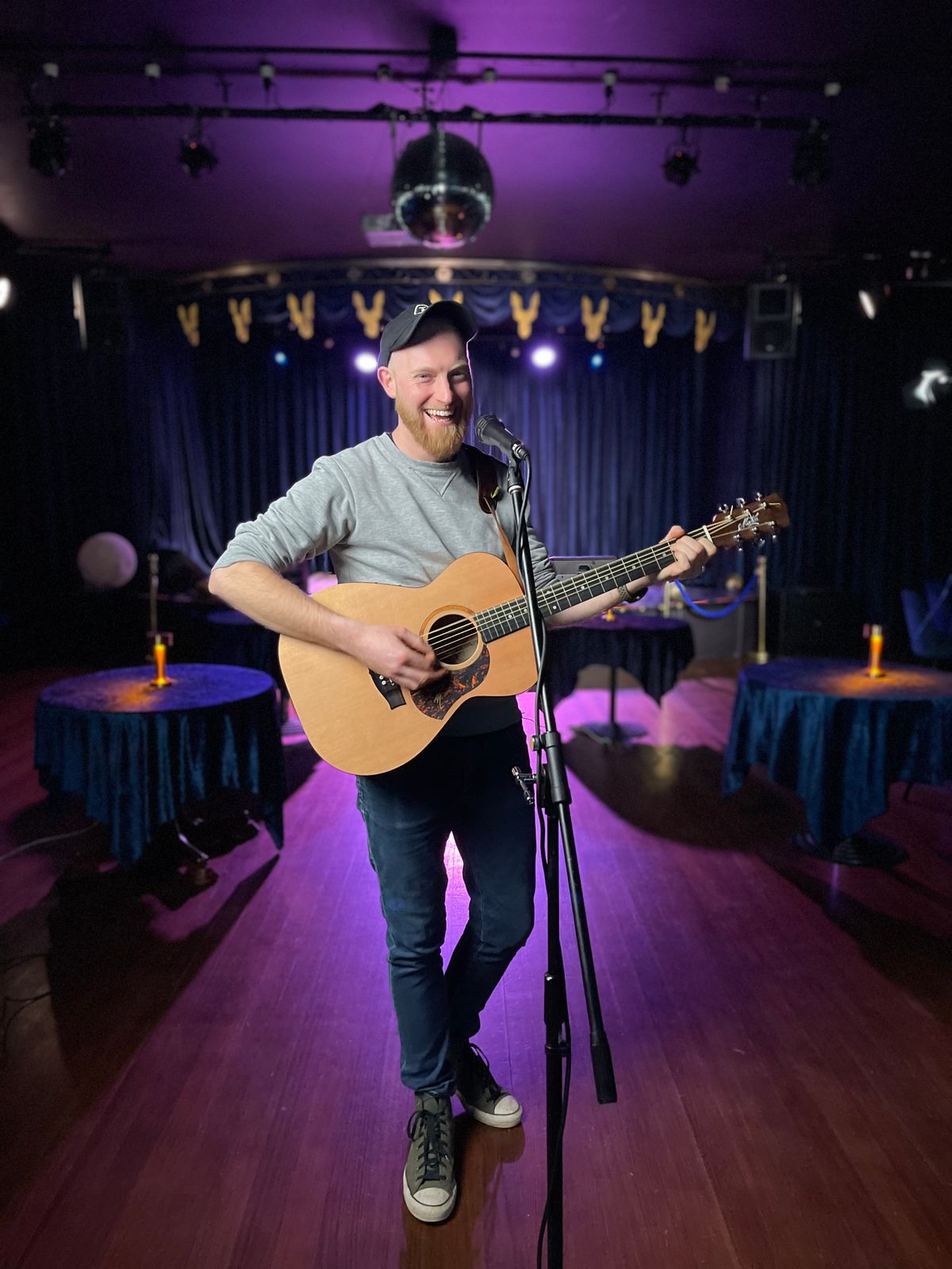 Nicholas Ellerby, singer in Perth