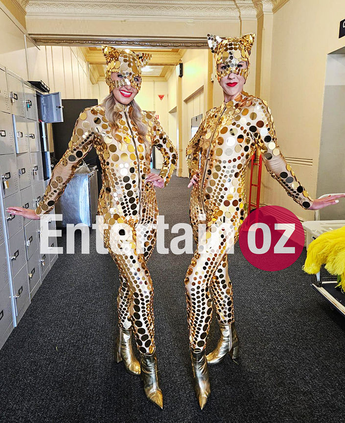Golden Mirror Disco Kittens, roving entertainer in Perth