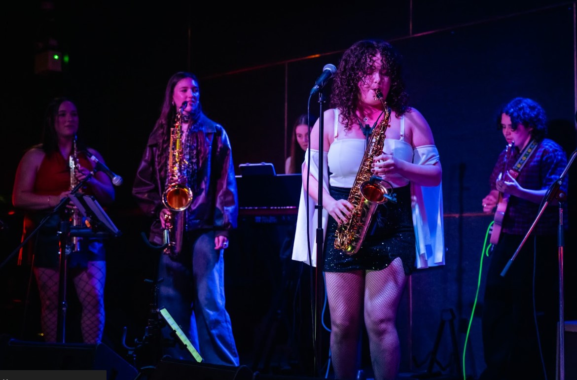 Andrea Jordan-Keane, saxophone player in Perth