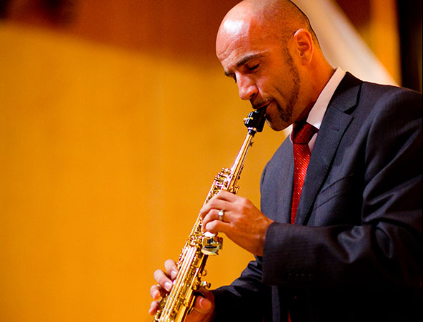 Perth Saxophone Player, live in Perth