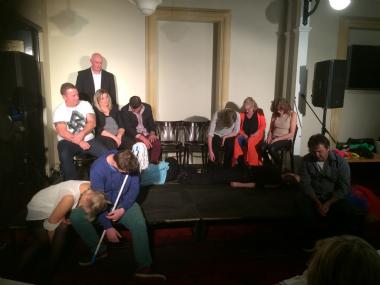 David J. Allan, stage hypnotist in Perth