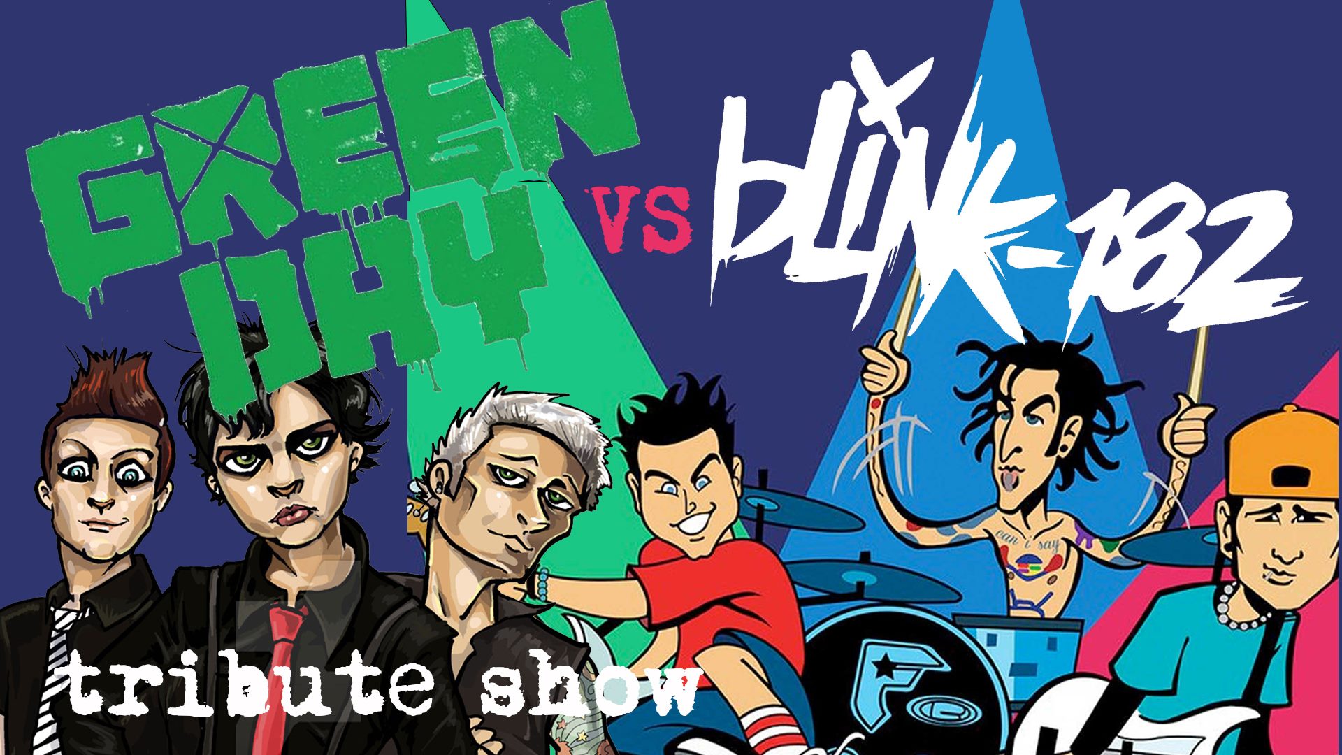 Green Day Vs Blink 182, tribute band in Perth