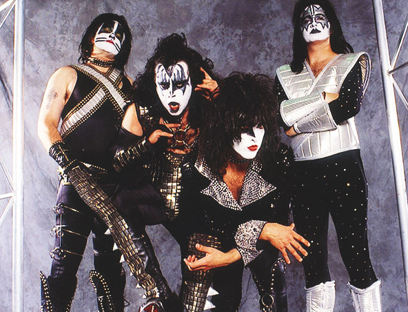 Kiss Tribute Band, live in Perth