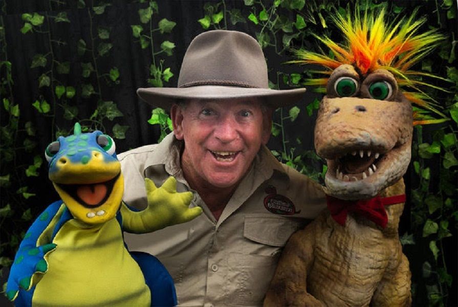 Dinkum Dinosaurs, ventriloquist in Perth