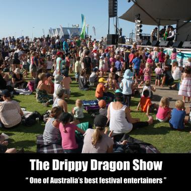 Drippy the Dragon, ventriloquist in Perth