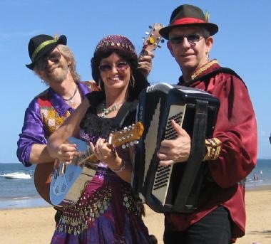 CARNIVAL Roving Gypsy Band, musical trio in QLD