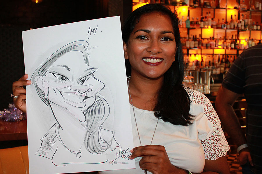 Paul Harvey, caricaturist in Richmond, photo 3