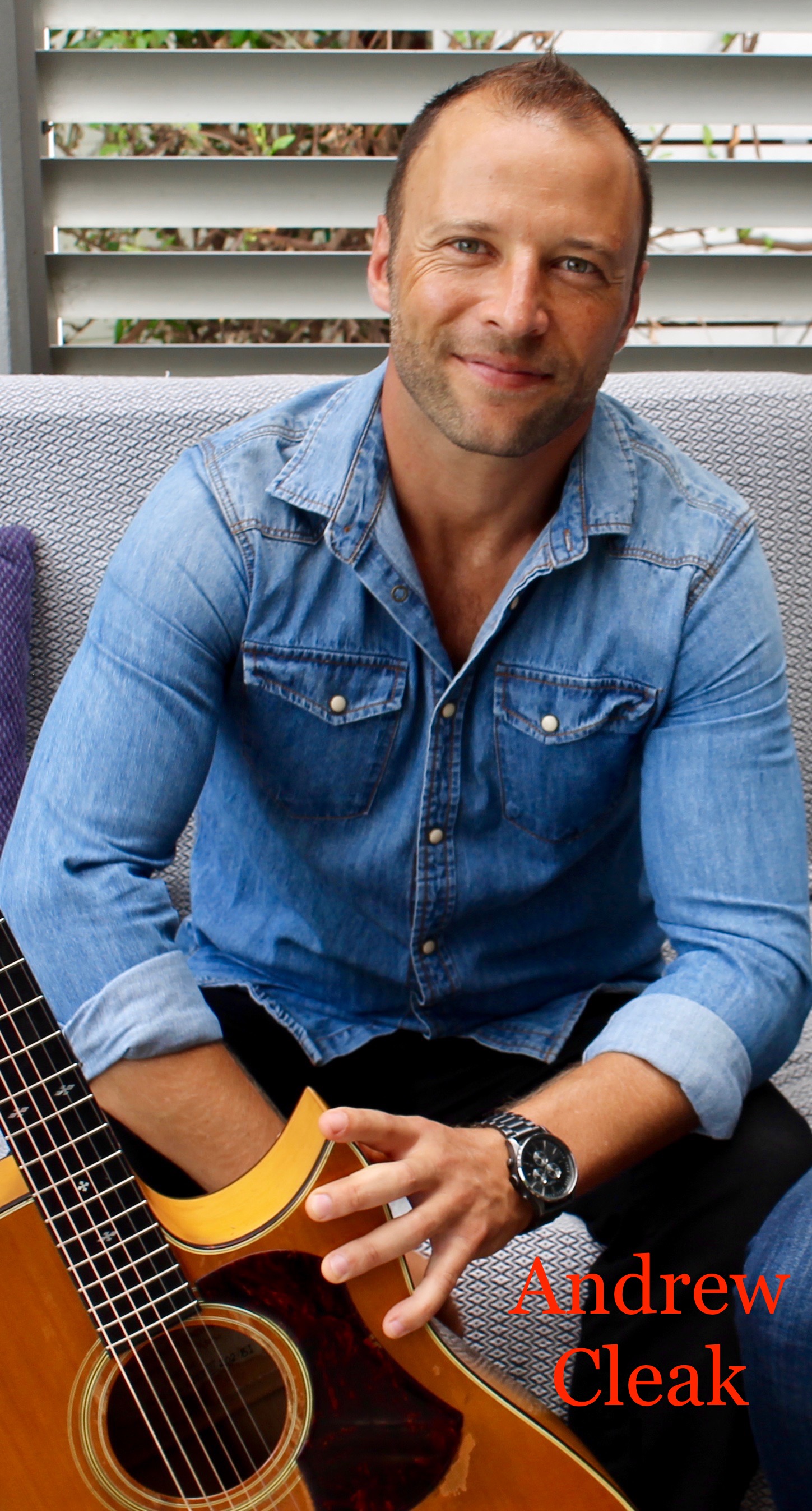 Andy C, singer in Sunshine Coast
