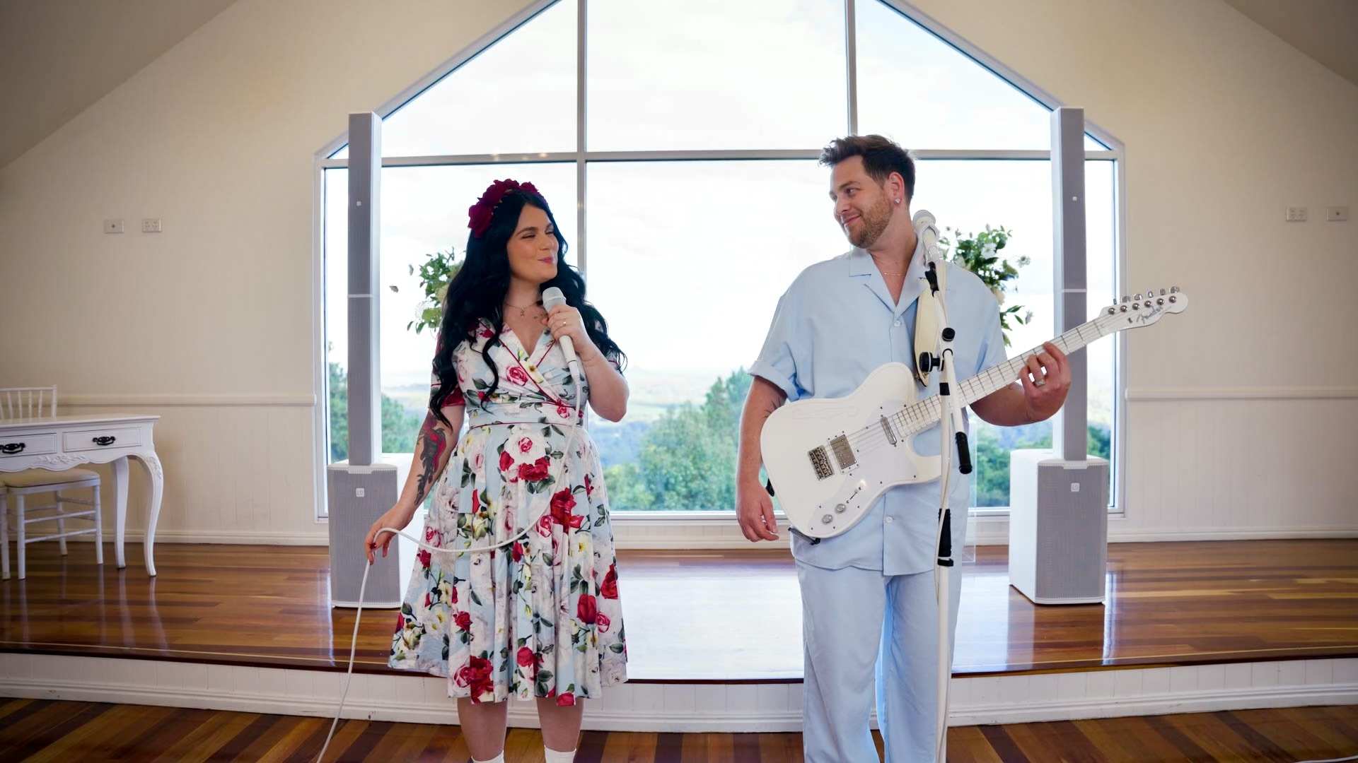 Chris Ah Gee & JaZZella, musical duo in Sunshine Coast