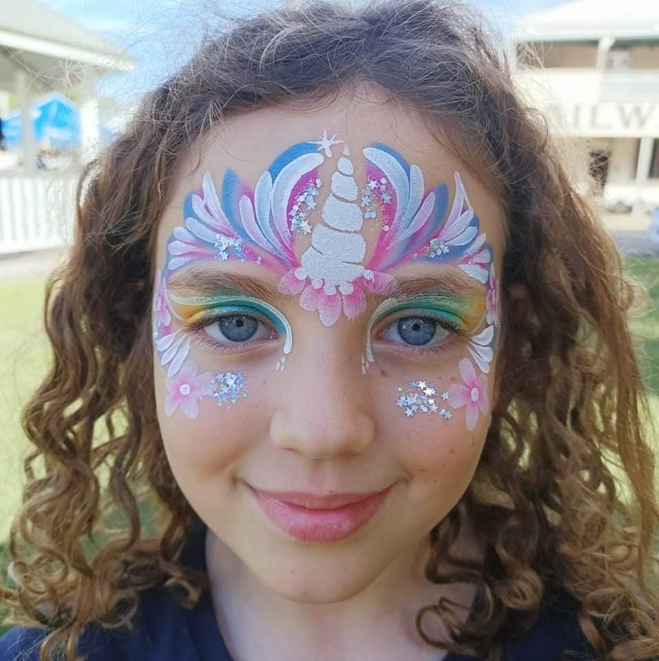 Tazzies Treasures, face painting in Sunshine Coast