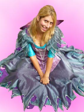 Fairy Donna, fairy costume character in Sunshine Coast