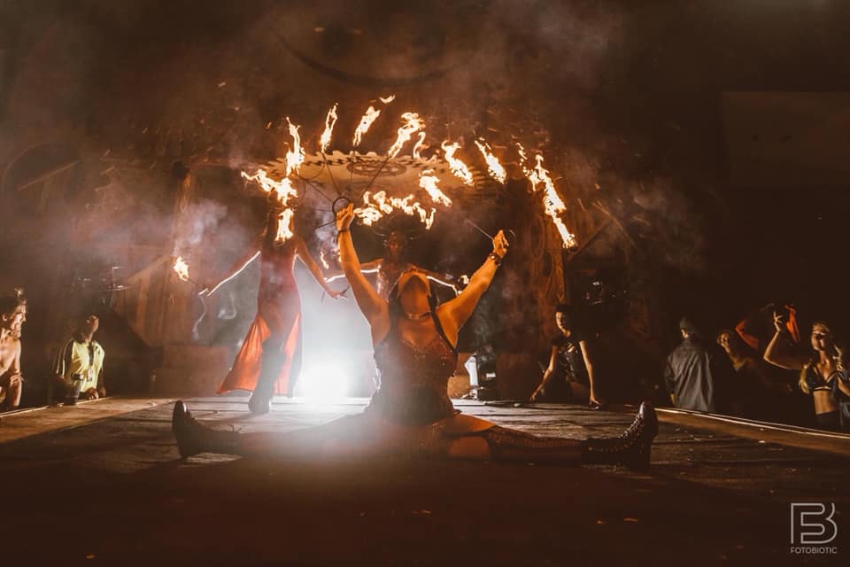 Divine Spark Entertainment, fire performer in Sunshine Coast