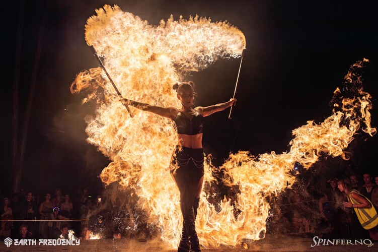 Flux Entertainment, fire performer in Sunshine Coast