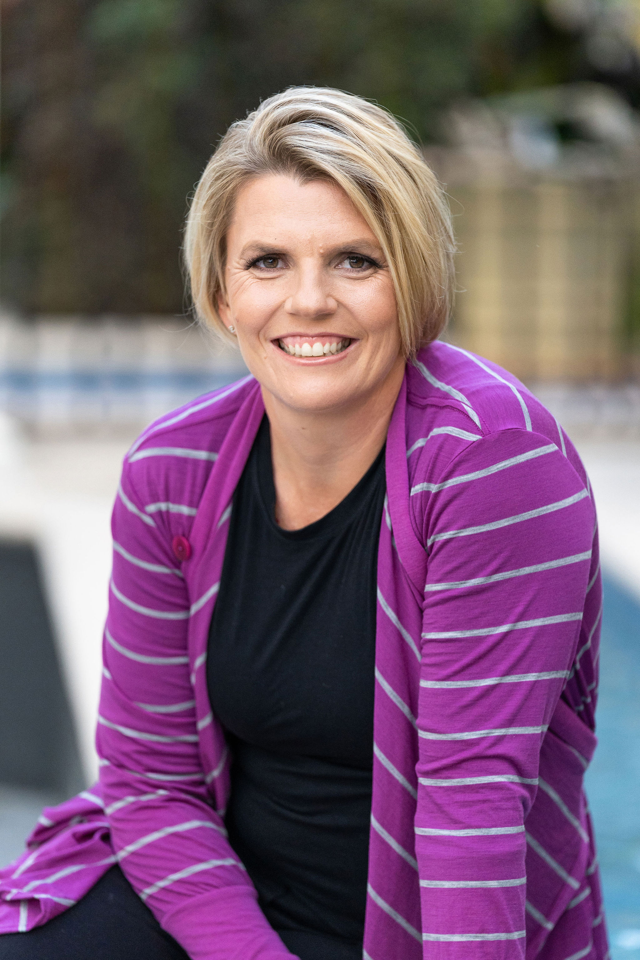 Lyndsay Shaw, mc-master of ceremonies in Sunshine Coast