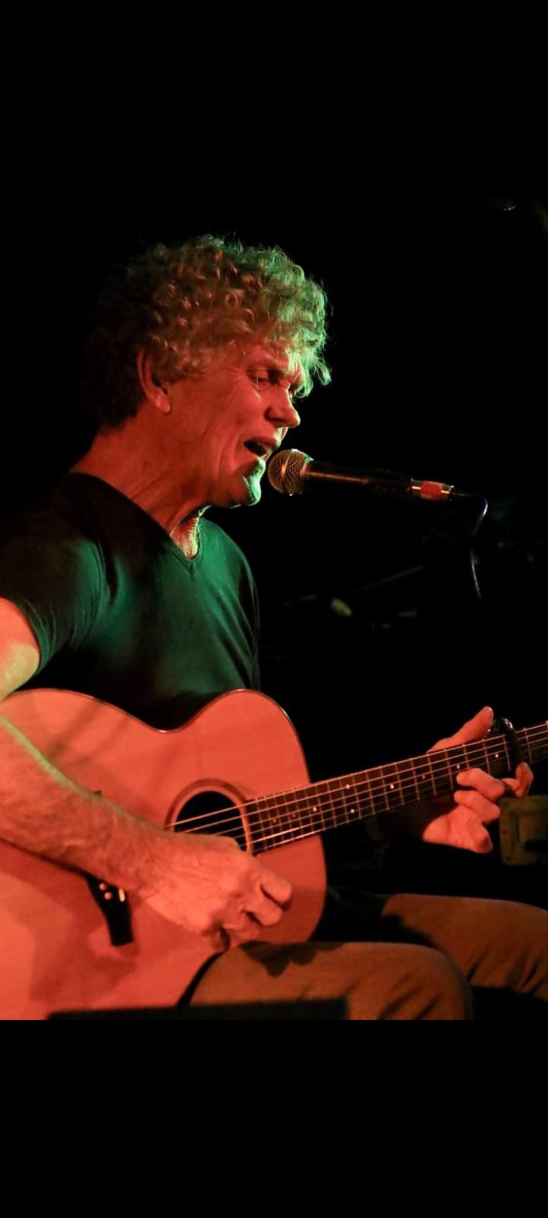 Reverend Billy Blues, singer in Sunshine Coast
