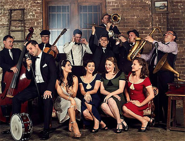 Sydney Gatsby Band, live in Sydney