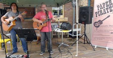 Paper Pirates Acoustic Duo, acoustic guitar and singer duo in Sydney, photo 3
