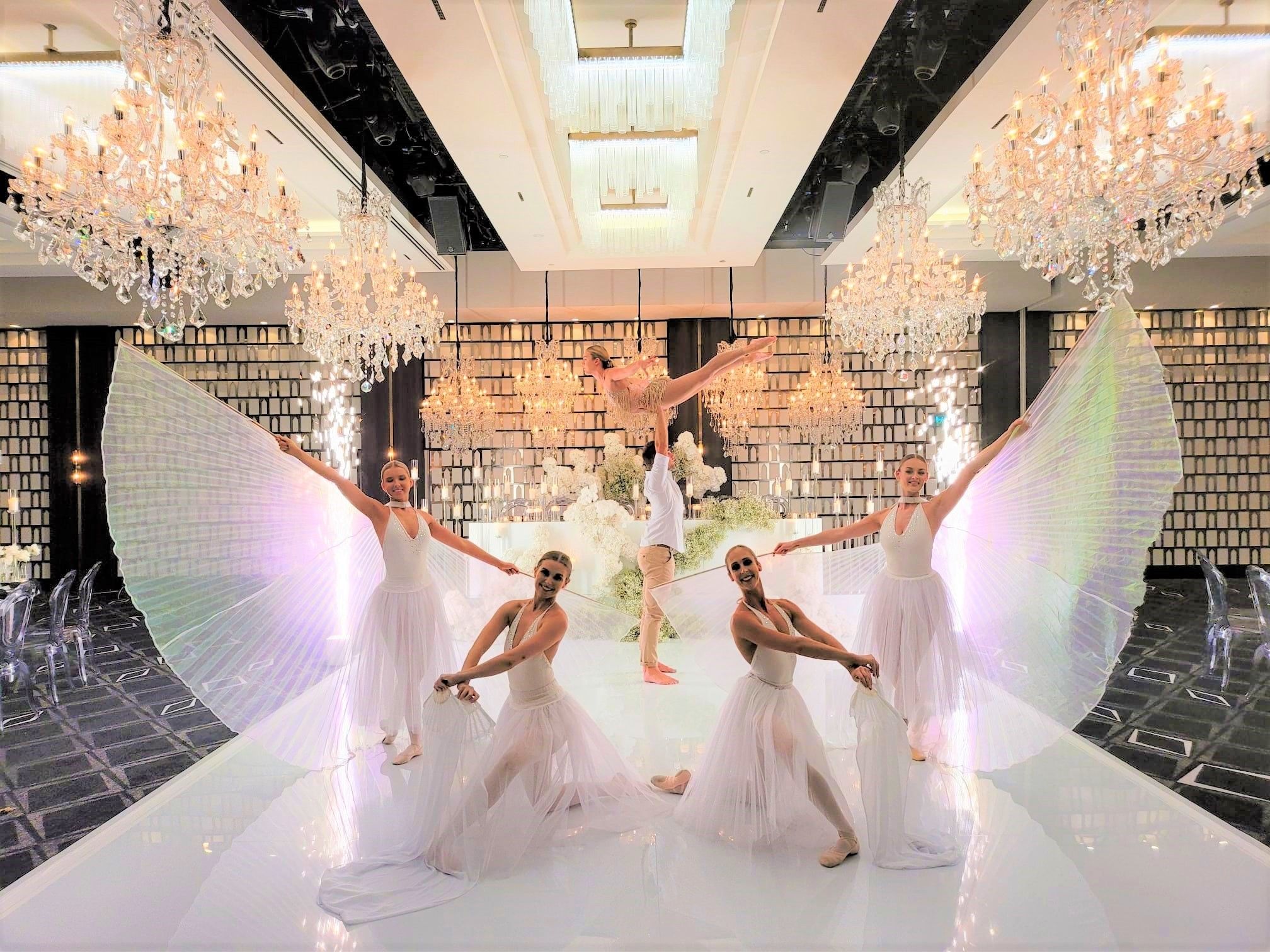 Femtation Adagio Act, acrobat in Sydney