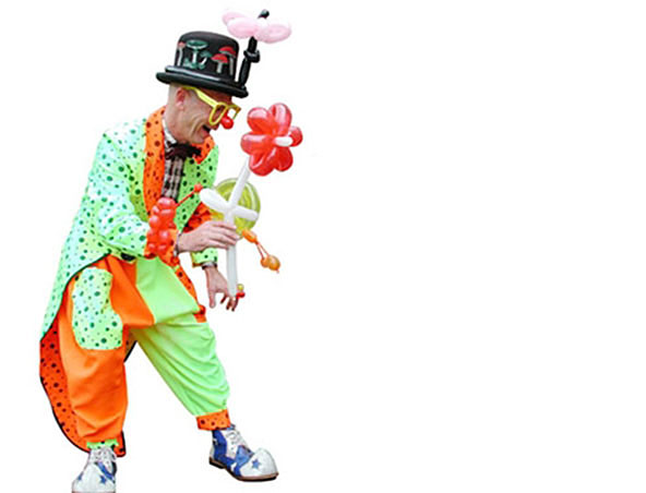 Buster Poppop Balloonatic, balloon twister in Sydney