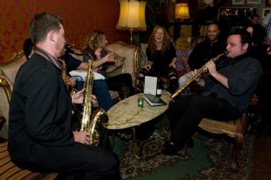 The Sax Summit, band in Sydney, photo 2