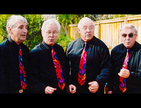 Amazing Greys, barbershop quartet in Sydney