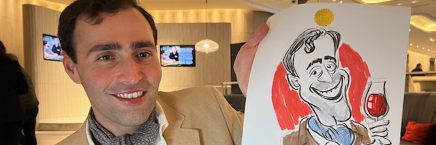 Pete Byrne, caricaturist in Sydney, photo 3