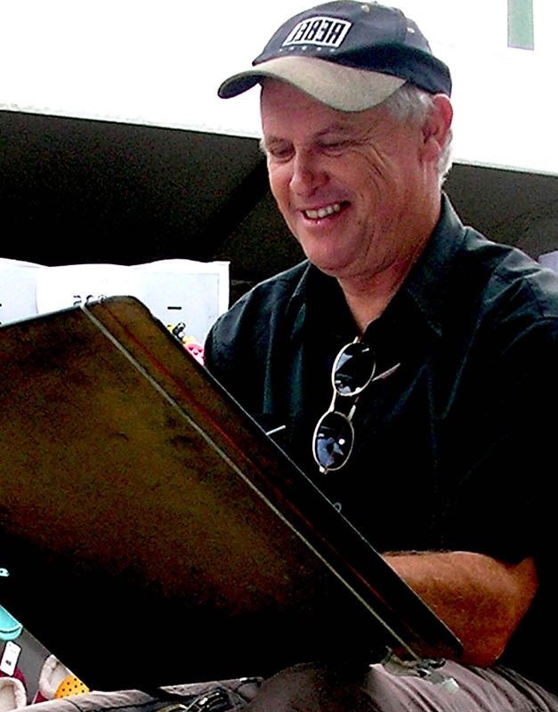 Graeme Biddle, caricaturist in Sydney