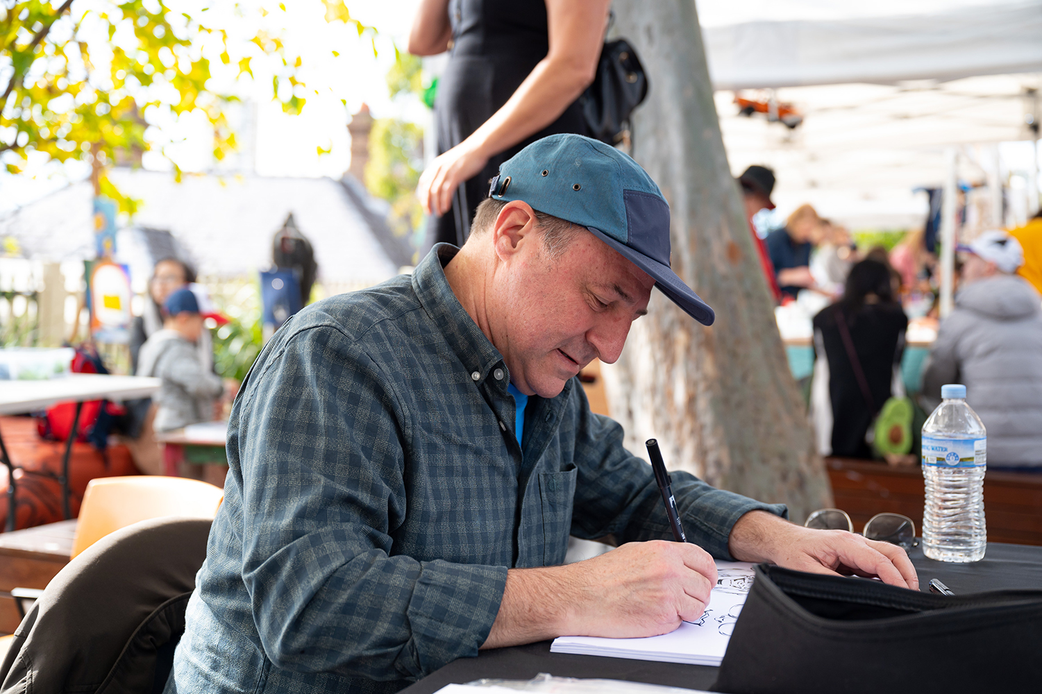 Steve Panozzo, caricaturist in Sydney