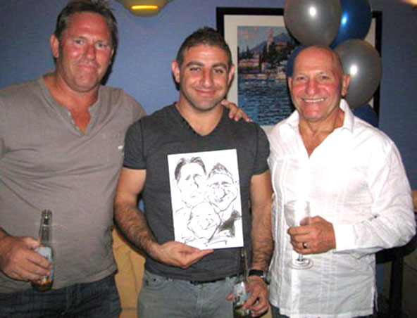 Mark Tippett, caricaturist in Sydney, photo 2