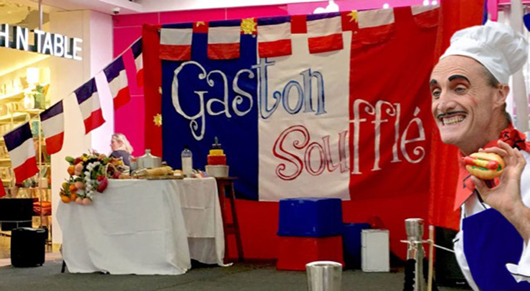 Gaston Funny Souffle, character comedian in Sydney, photo 3