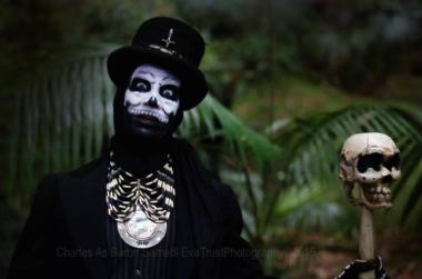 Baron Samedi, character mc-master of ceremonies in Sydney, photo 2