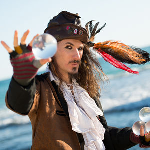 Pirateman Michael, pirate costume character in Sydney, photo 2