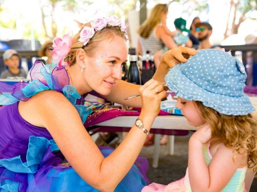 Fantasy Art, face painting in Sydney