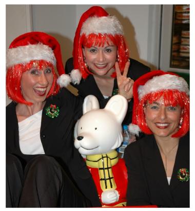 Santa Betty's, christmas carolers in Sydney, photo 2