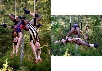 Burlesque Trapeze, circus act in Sydney