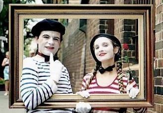 French Mime Artists, circus act in Sydney