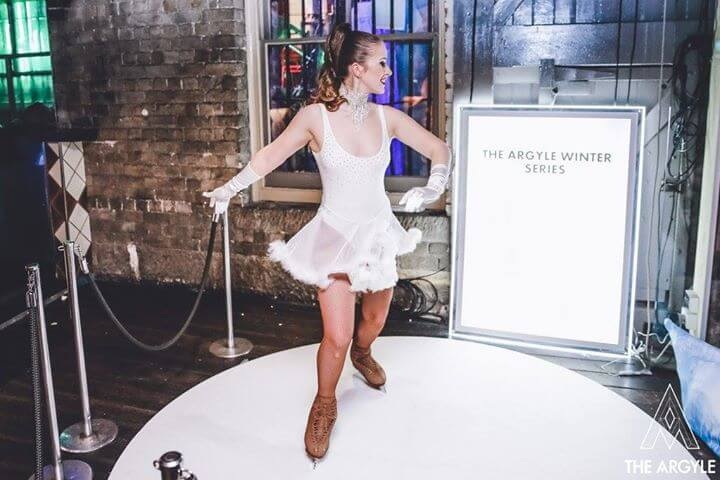 Ice Queen, circus act in Sydney