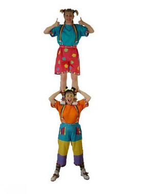 Gigalees, circus clown in Sydney, photo 2
