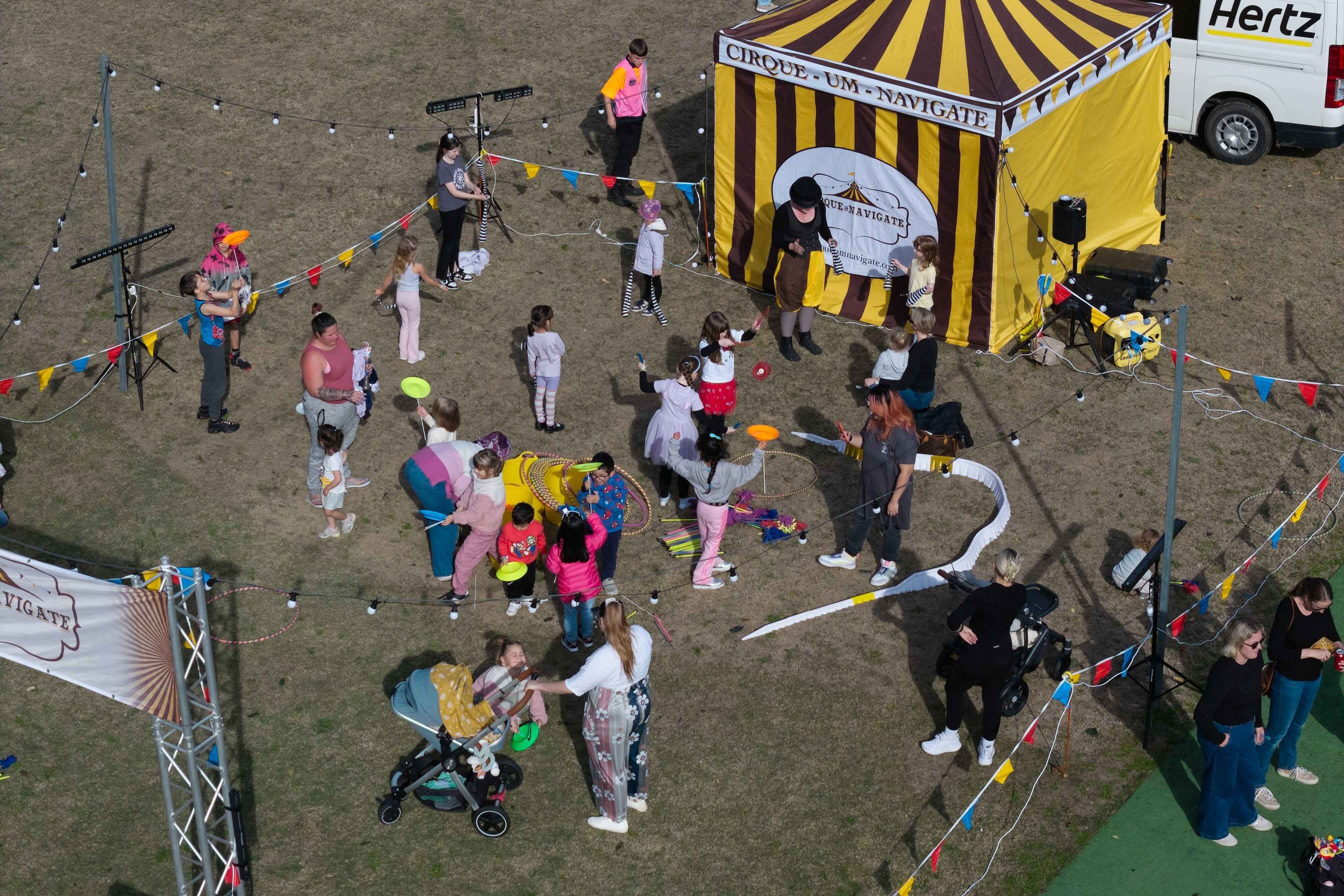 Cirqueumnavigate, circus workshop in Sydney