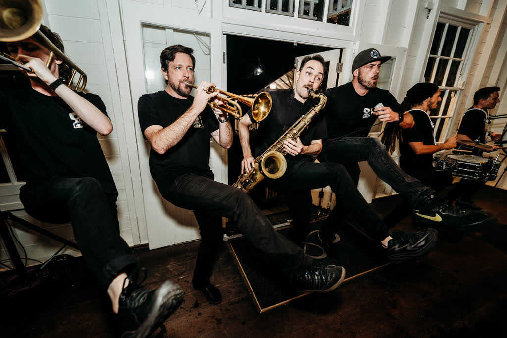 Hot Potato, contemporary brass band in Sydney, photo 2
