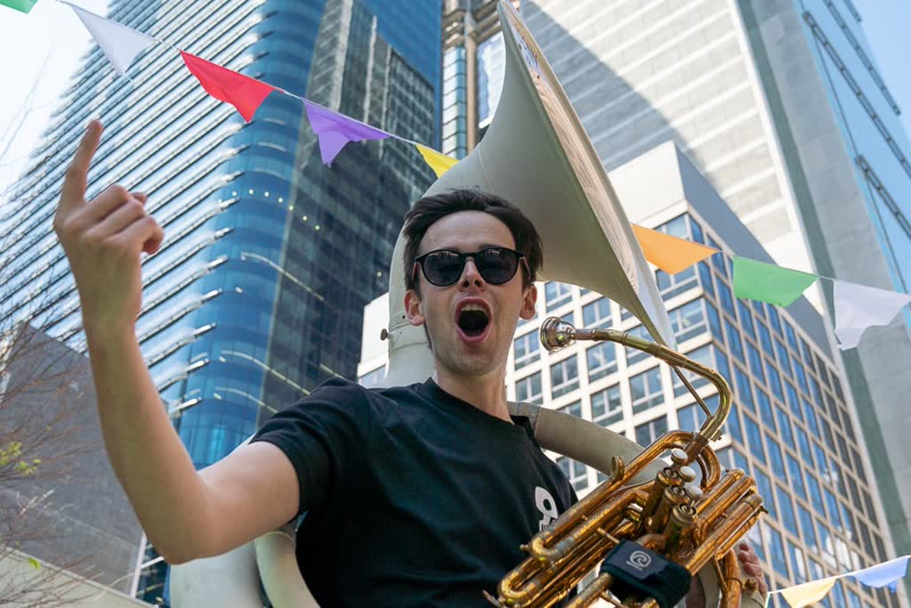 Hot Potato, contemporary brass band in Sydney, photo 3
