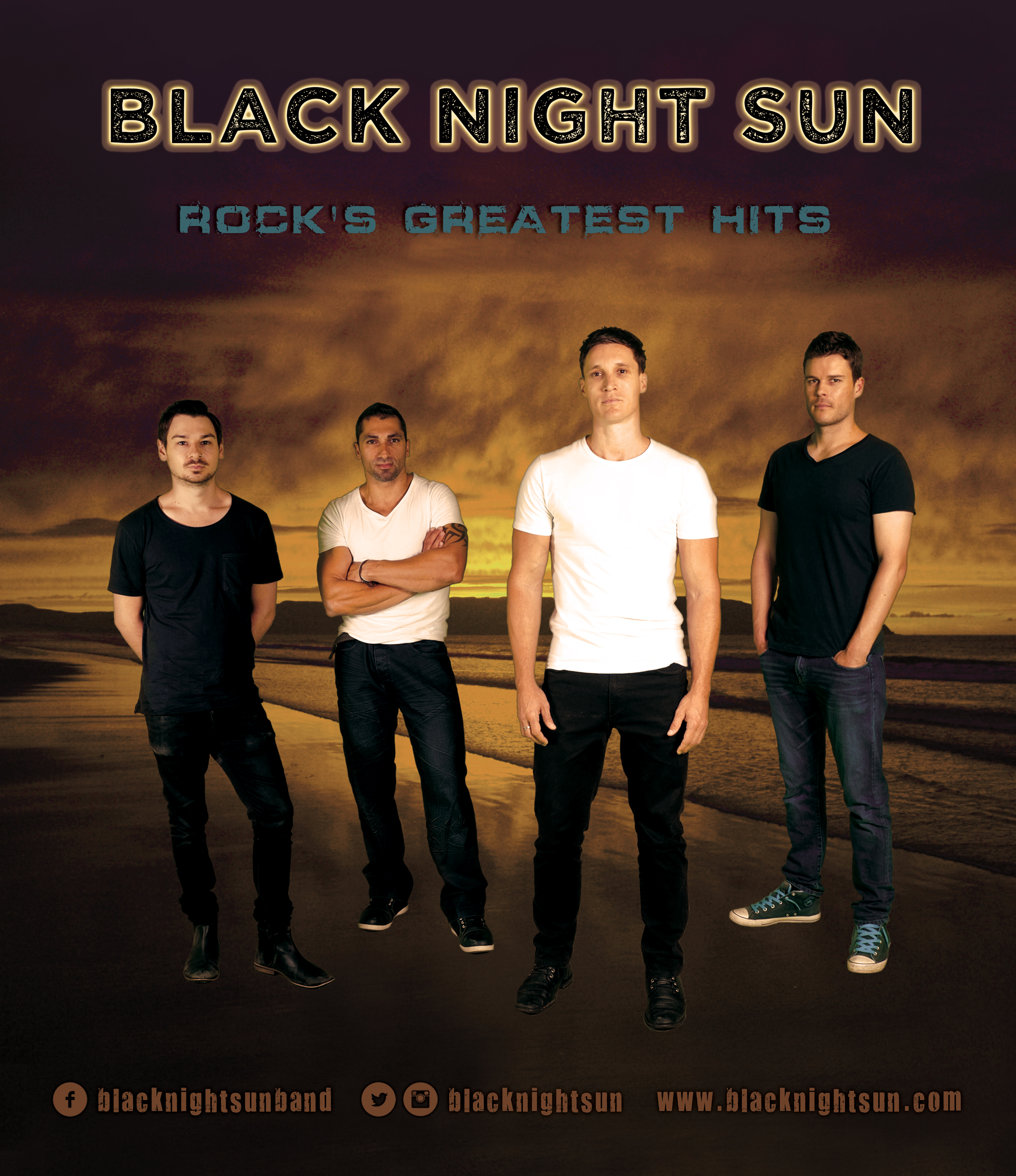Black Night Sun, cover band in Sydney