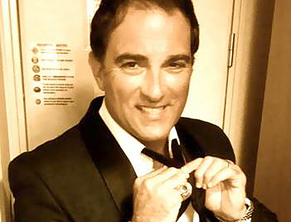 Grant Galea, crooner in Sydney